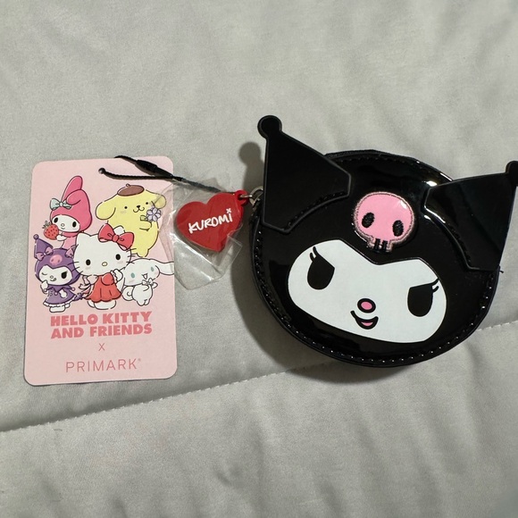 Primark Kuromi Black and Pink Coin Purse - Picture 1 of 3